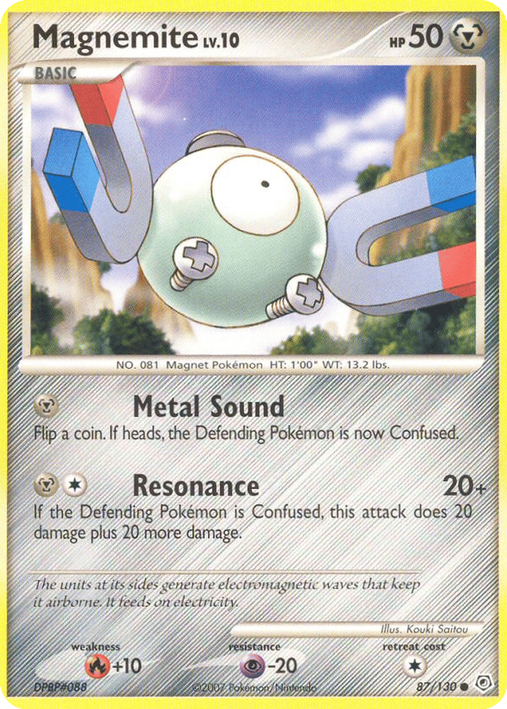 Magnemite card