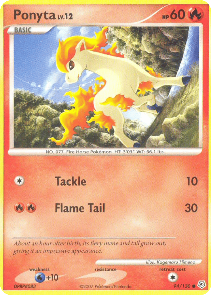 Ponyta card