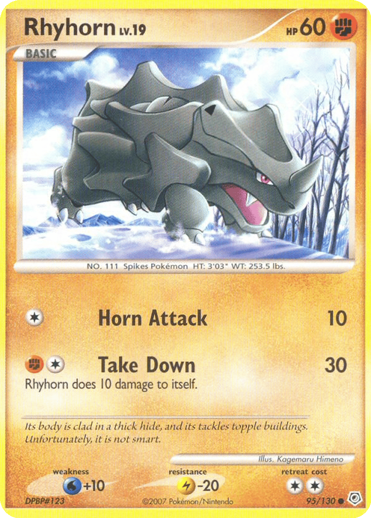 Rhyhorn card