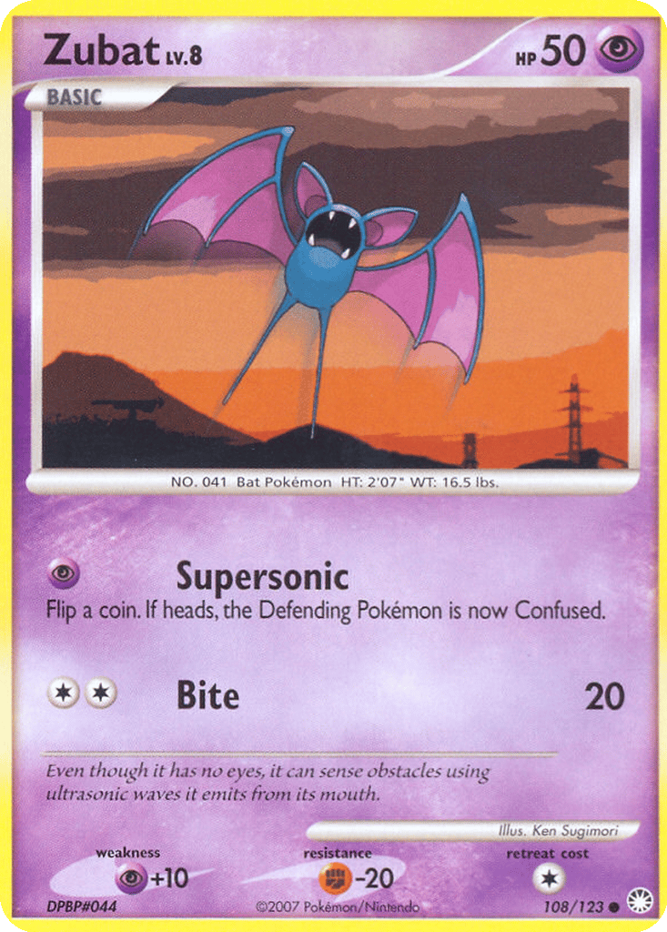 Zubat card