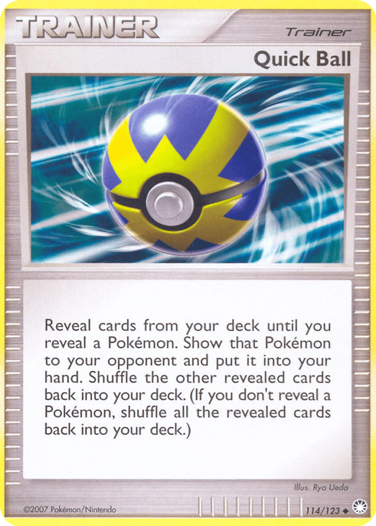 Quick Ball card