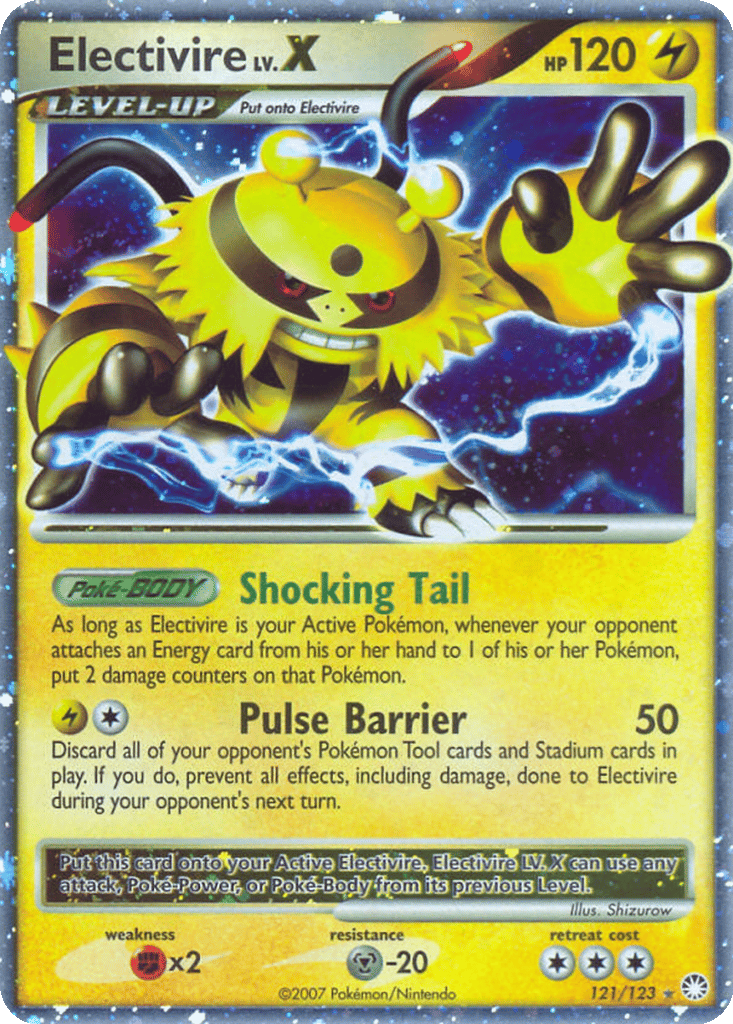 Electivire LV.X card