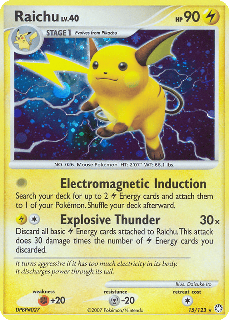 Raichu card