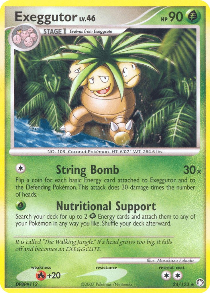 Exeggutor card