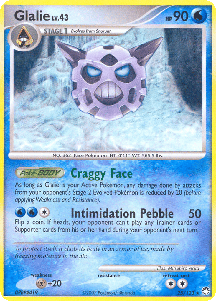 Glalie card