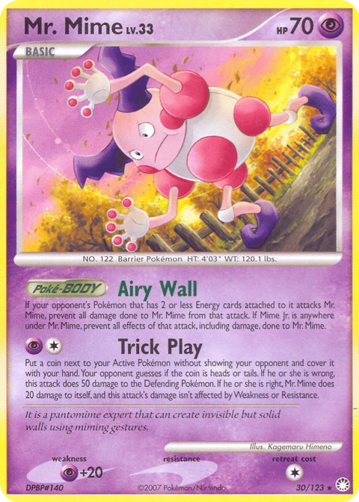 Mr. Mime card