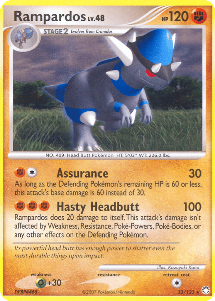 Rampardos card