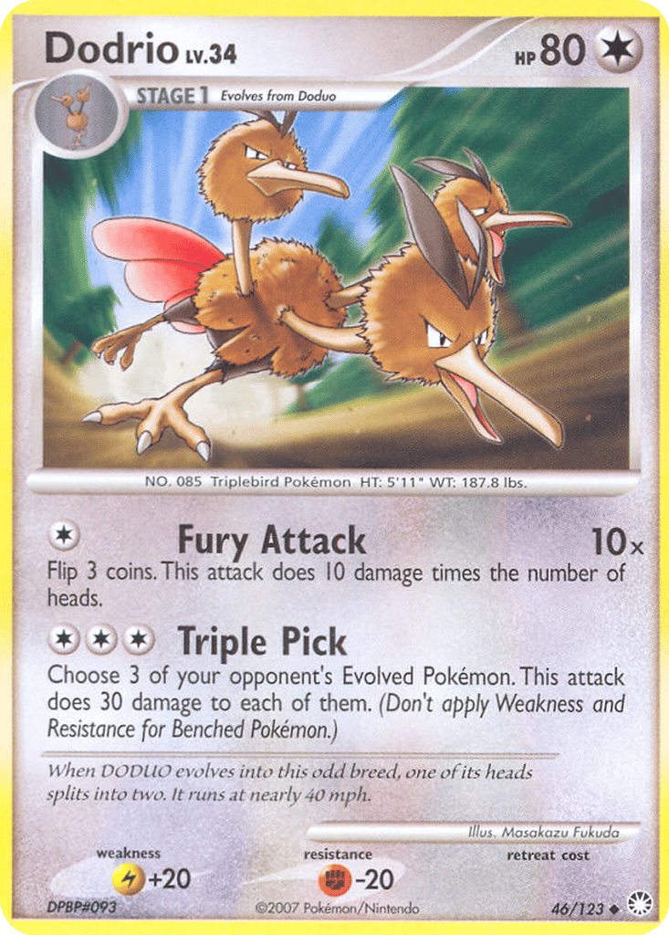 Dodrio card