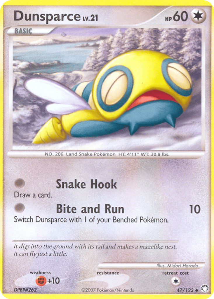 Dunsparce card