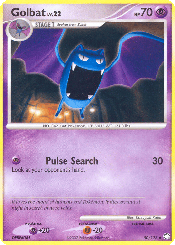 Golbat card