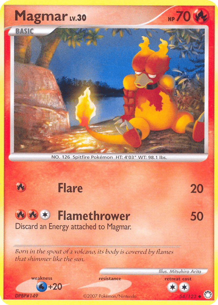 Magmar card
