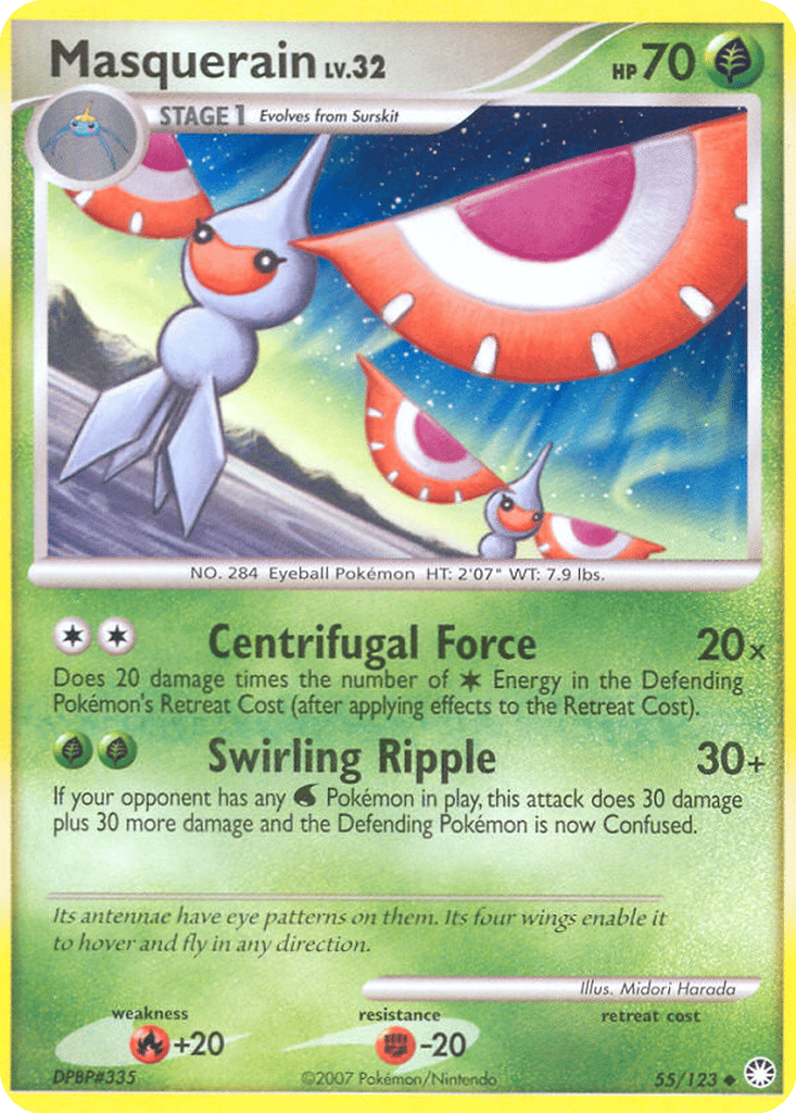 Masquerain card