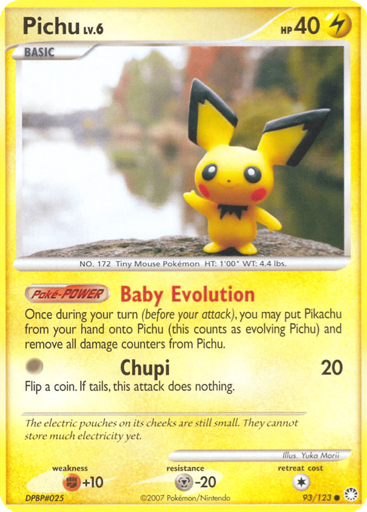 Pichu card