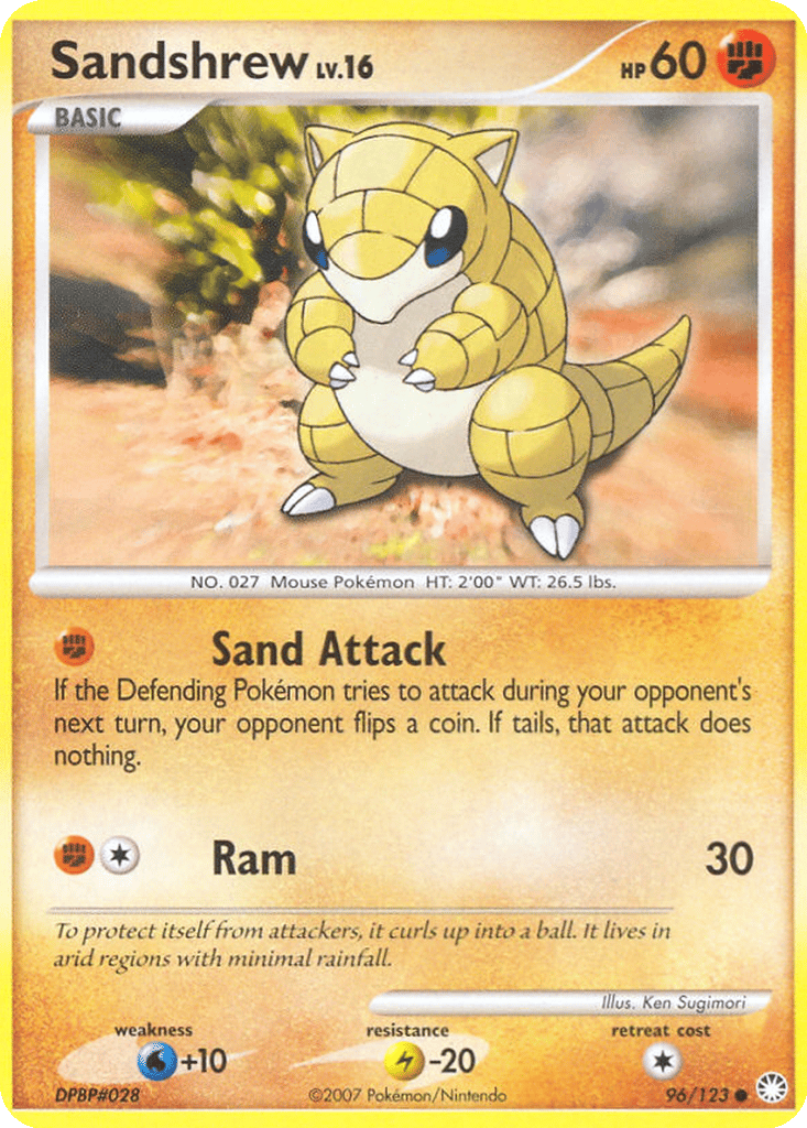 Sandshrew card