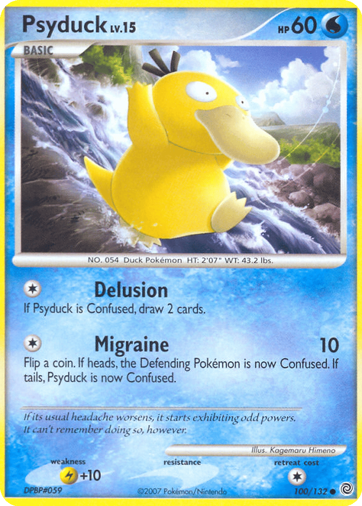 Psyduck card