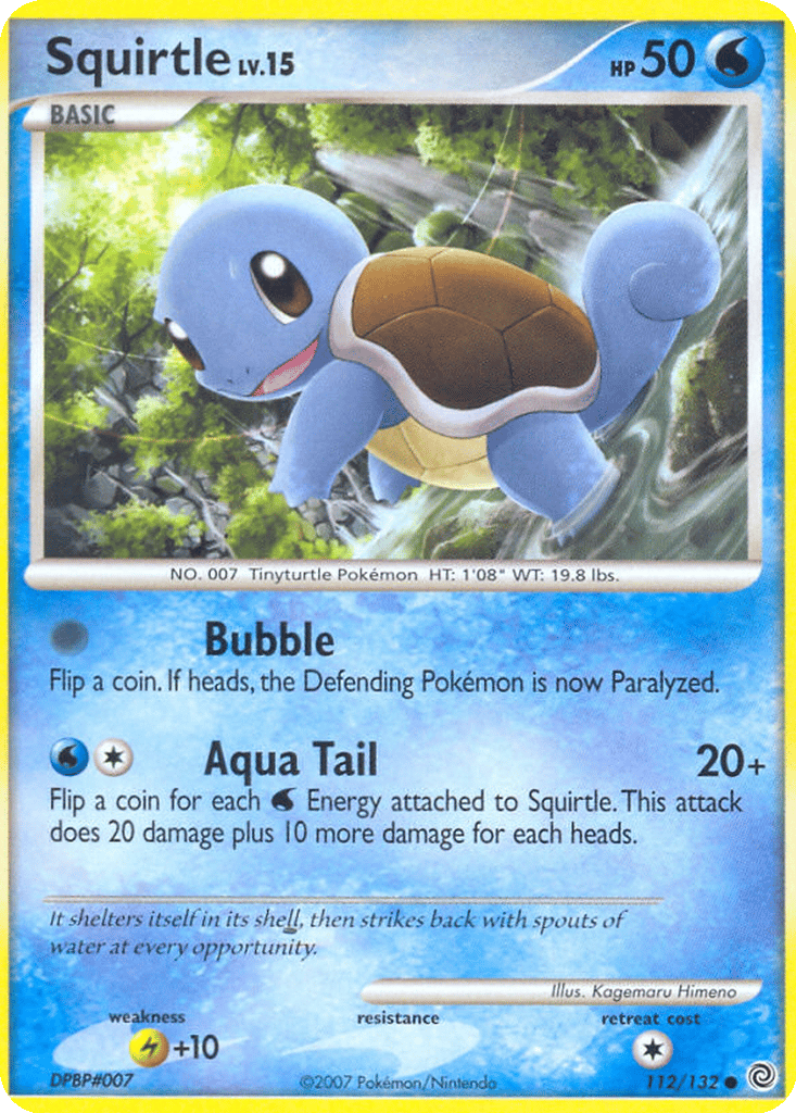 Squirtle card