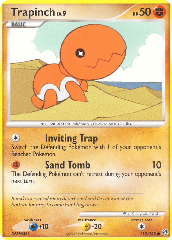 Trapinch card
