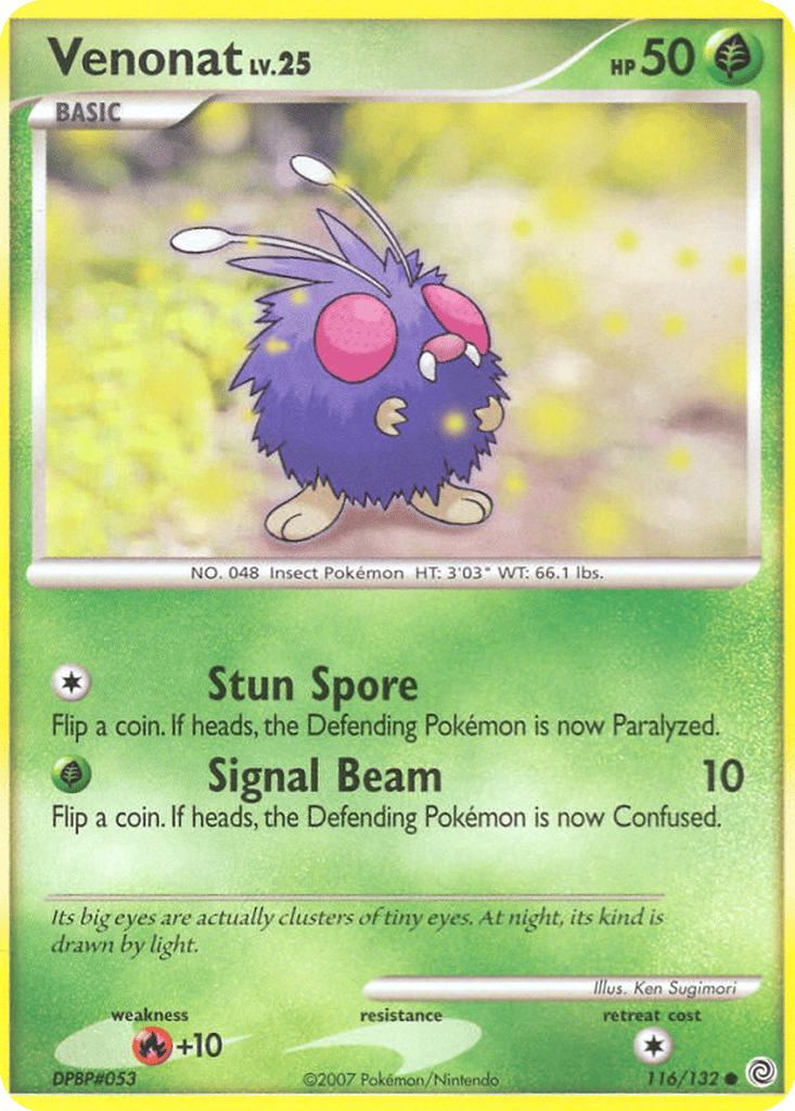 Venonat card