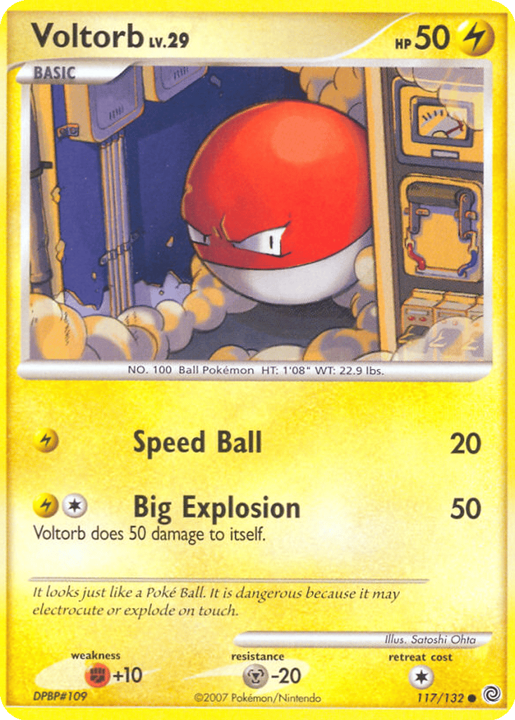 Voltorb card