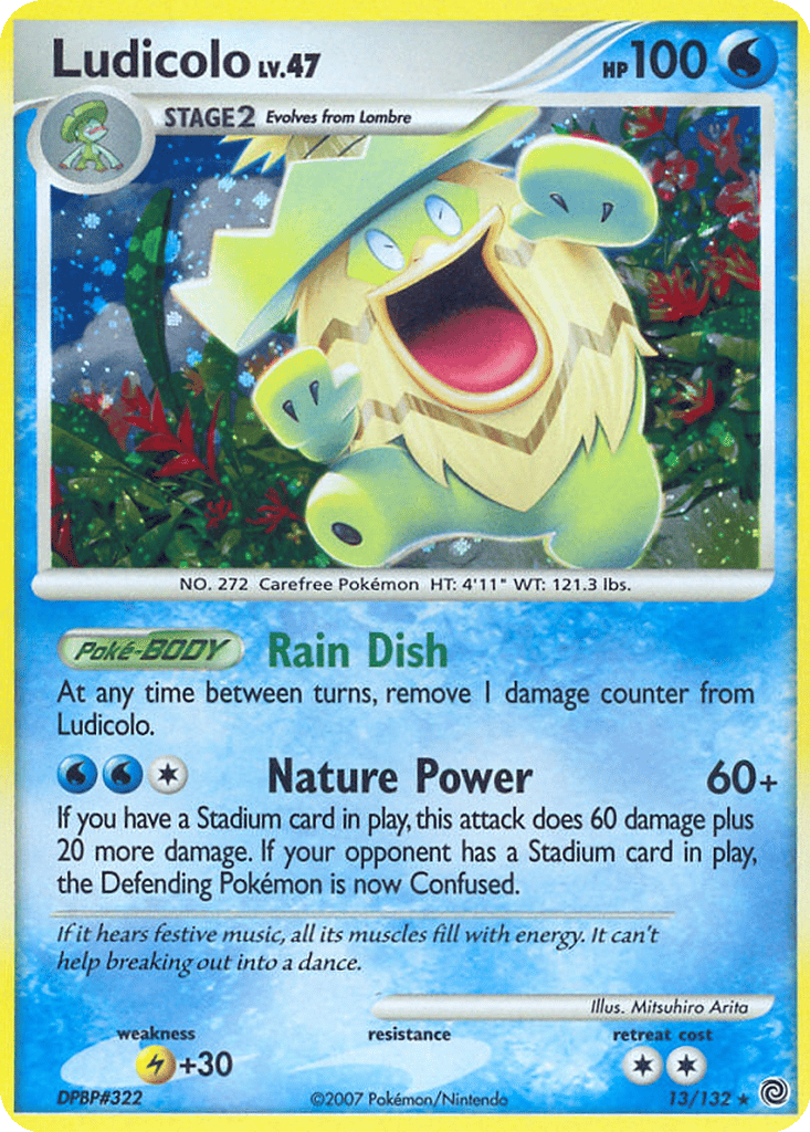 Ludicolo card