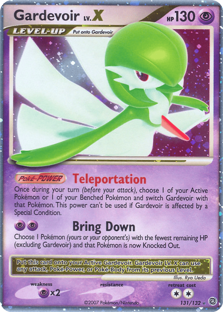 Gardevoir LV.X card