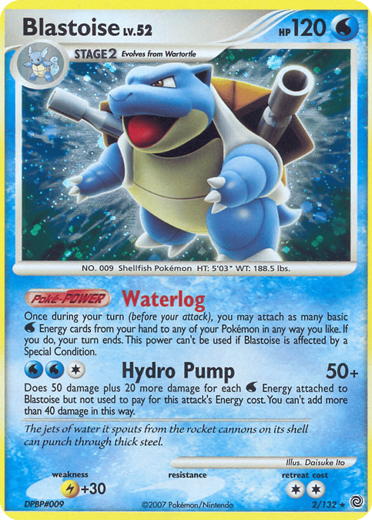 Blastoise card