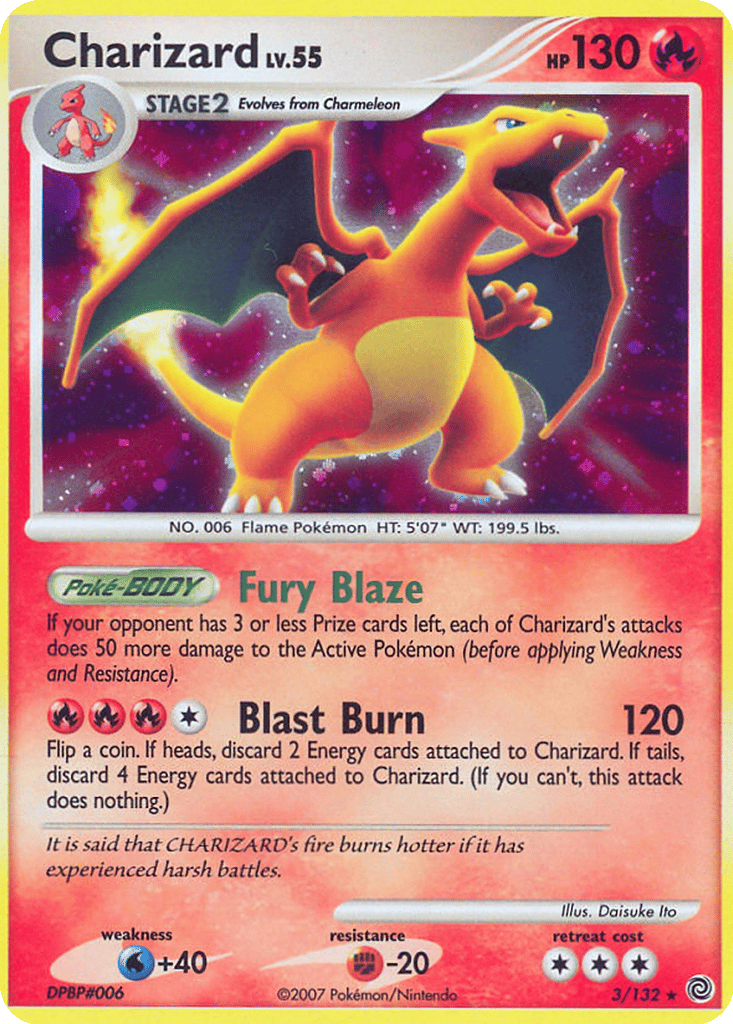 Charizard card