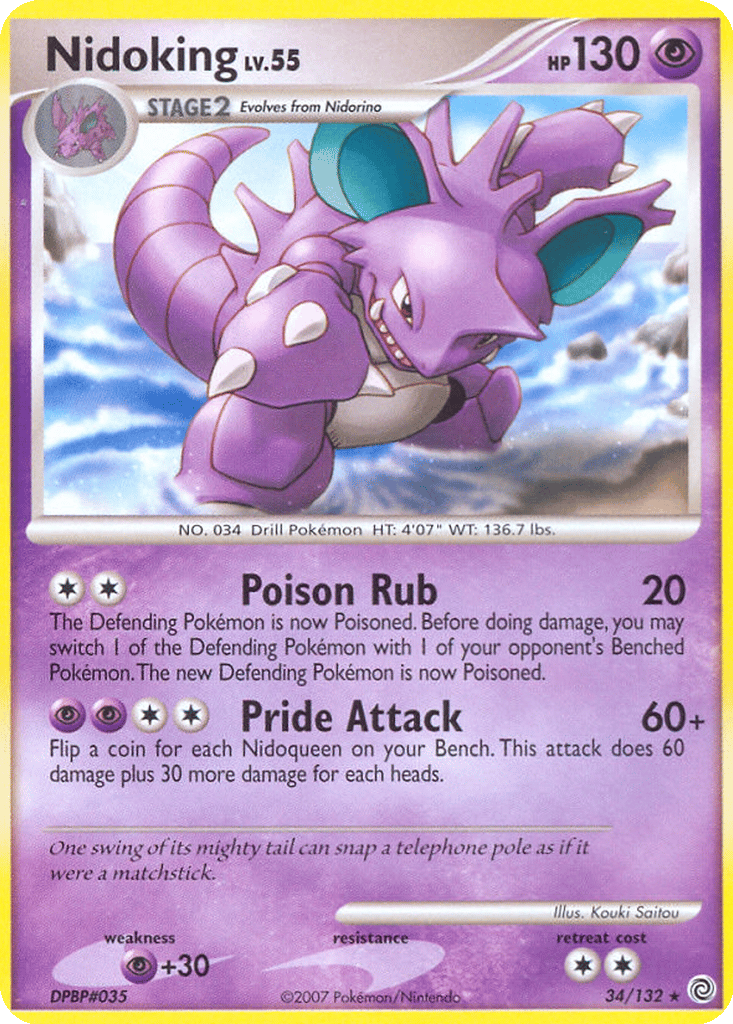 Nidoking card