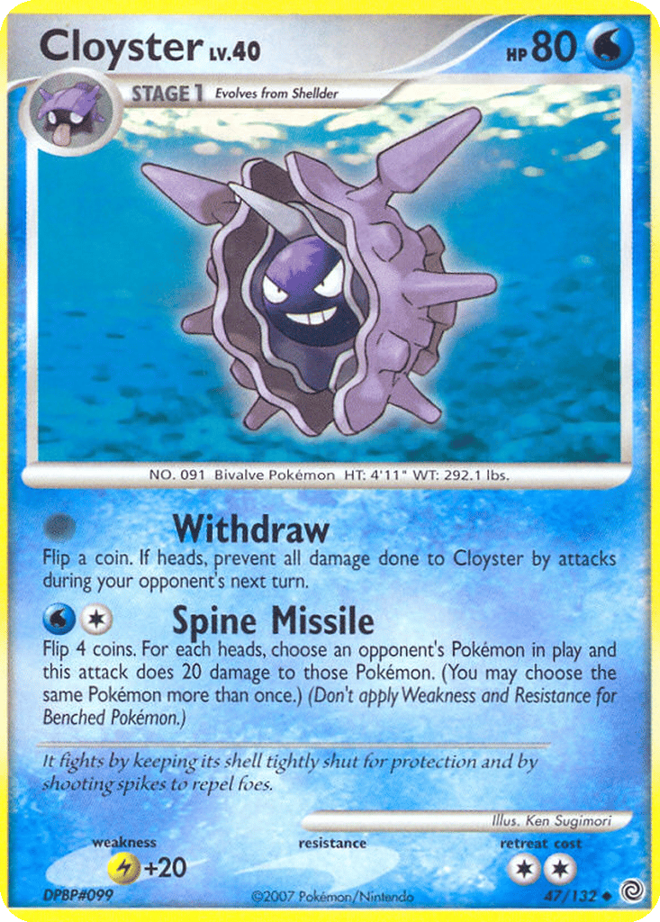 Cloyster card