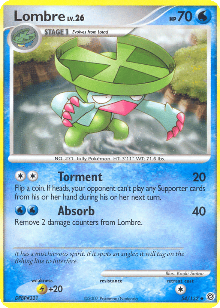 Lombre card