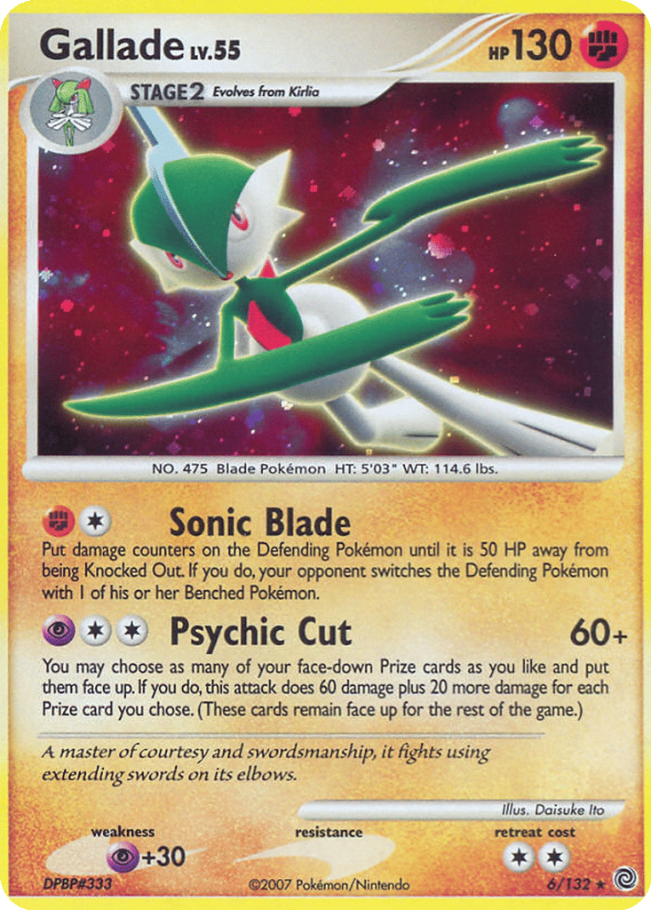 Gallade card
