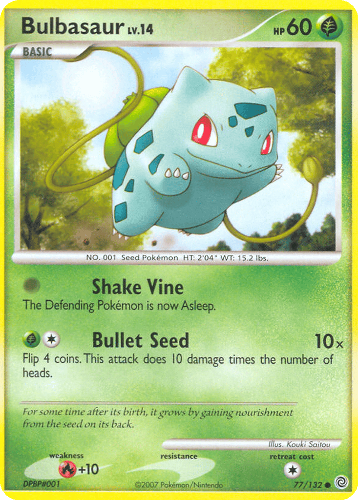 Bulbasaur card