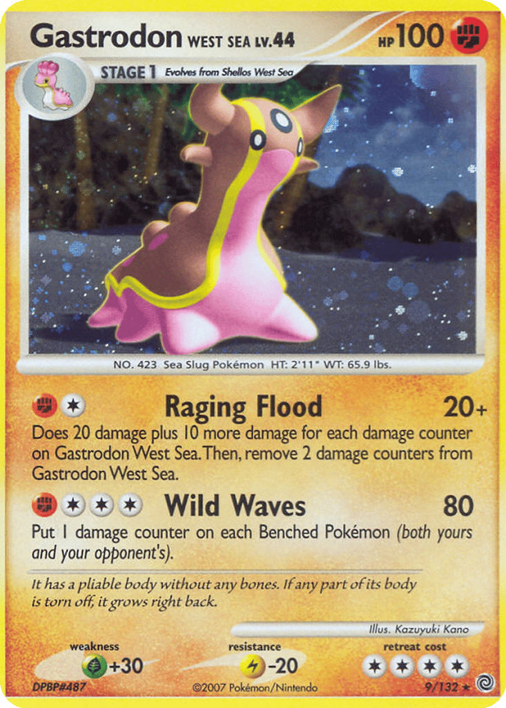 Gastrodon (West Sea) card