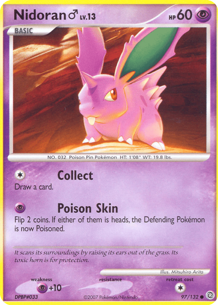 Nidoran ♂ card