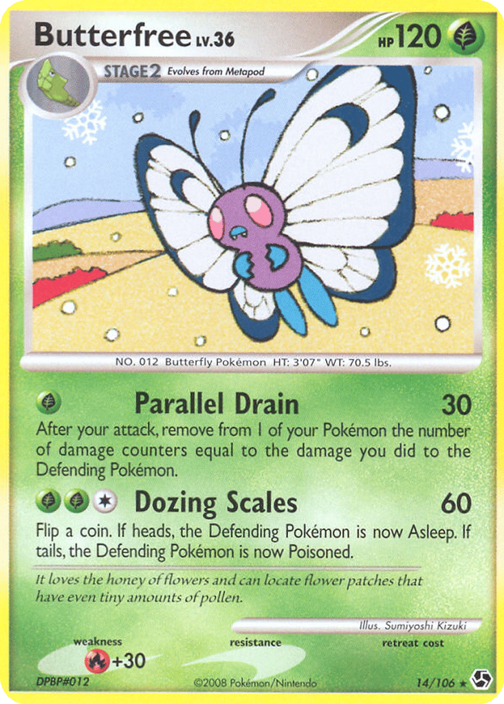 Butterfree card