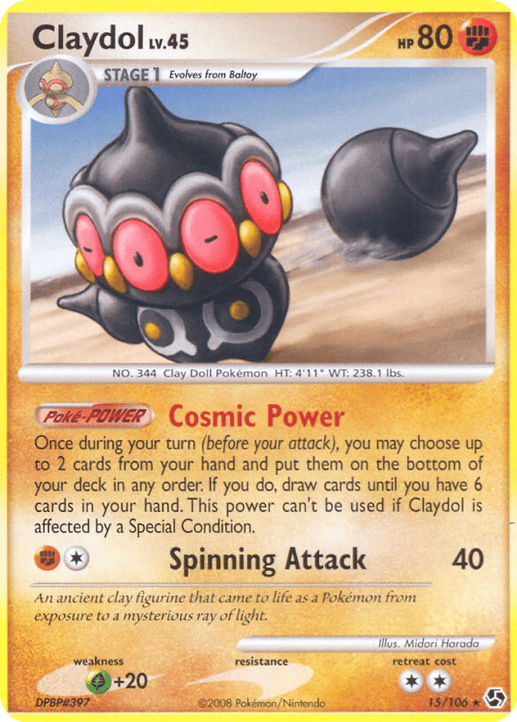 Claydol card