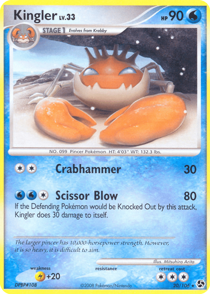 Kingler card