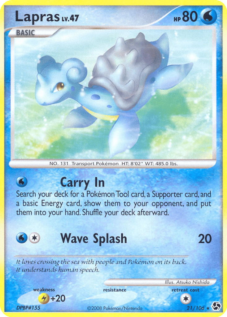 Lapras card