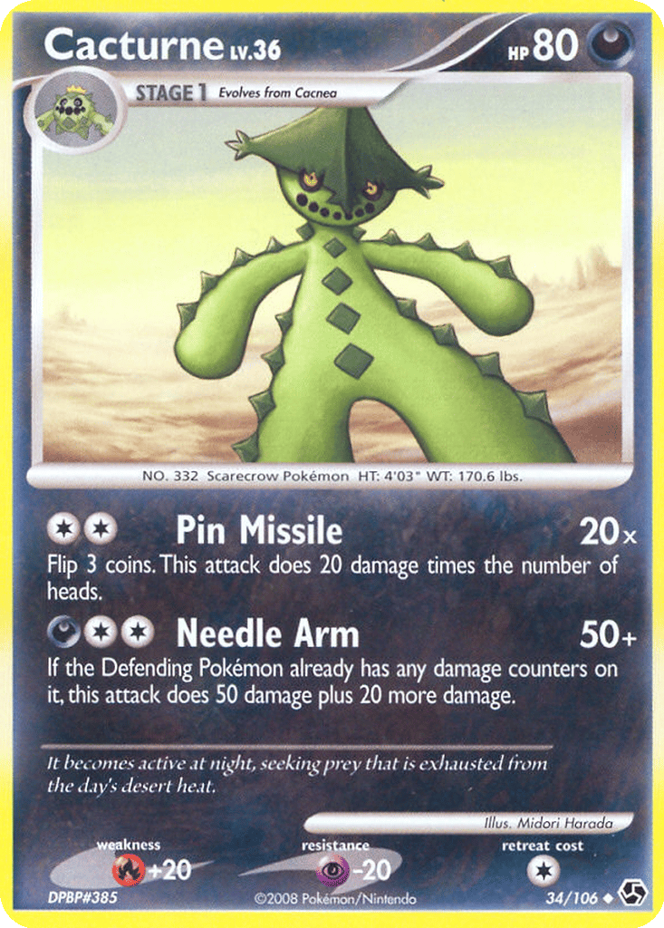 Cacturne card