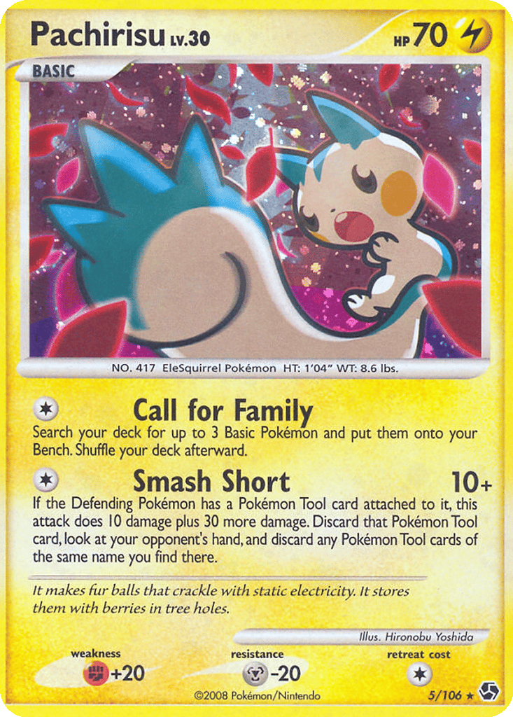 Pachirisu card