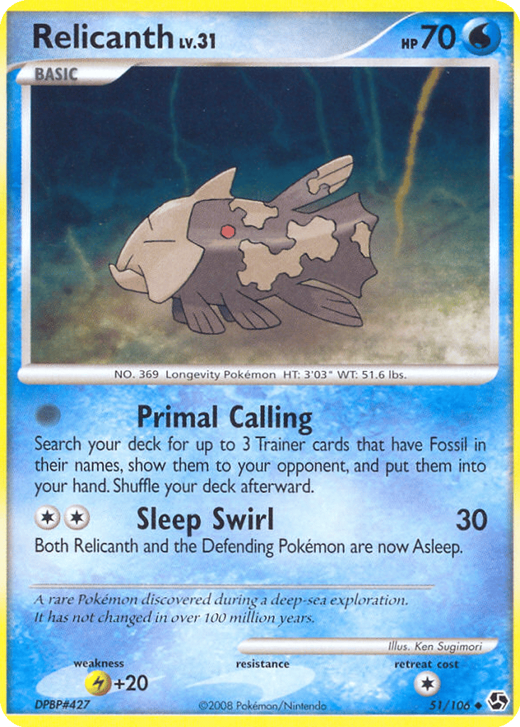 Relicanth card
