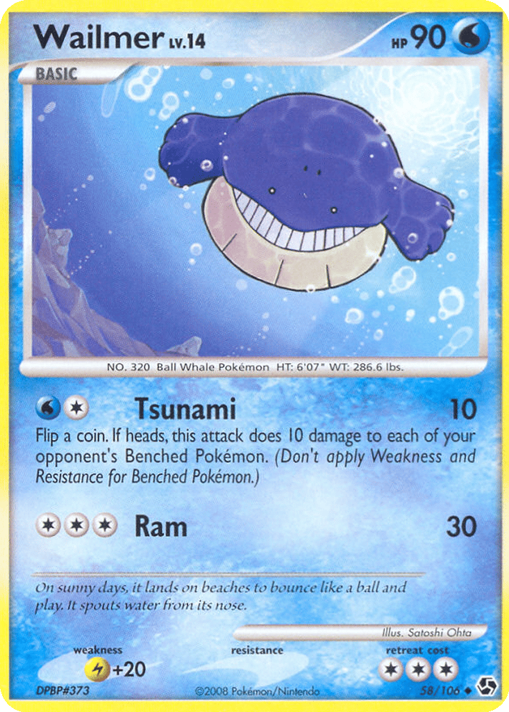 Wailmer card