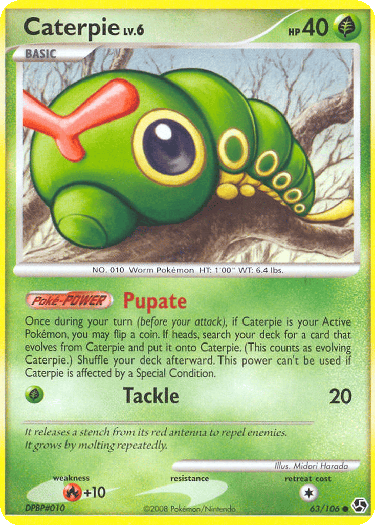 Caterpie card
