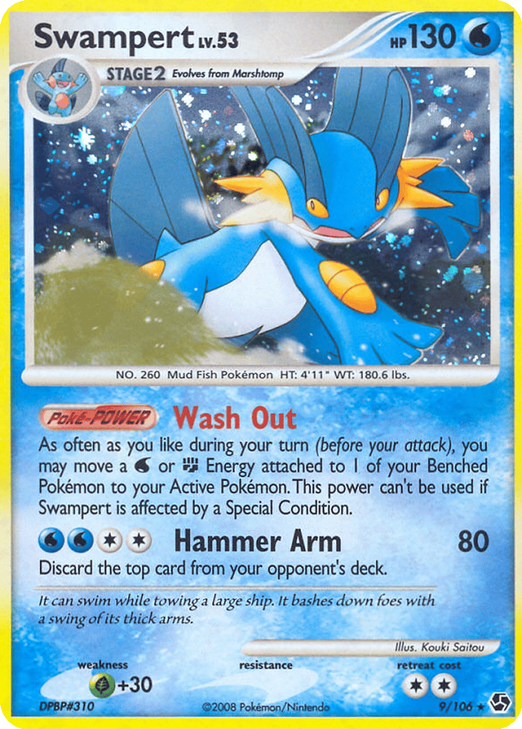 Swampert card