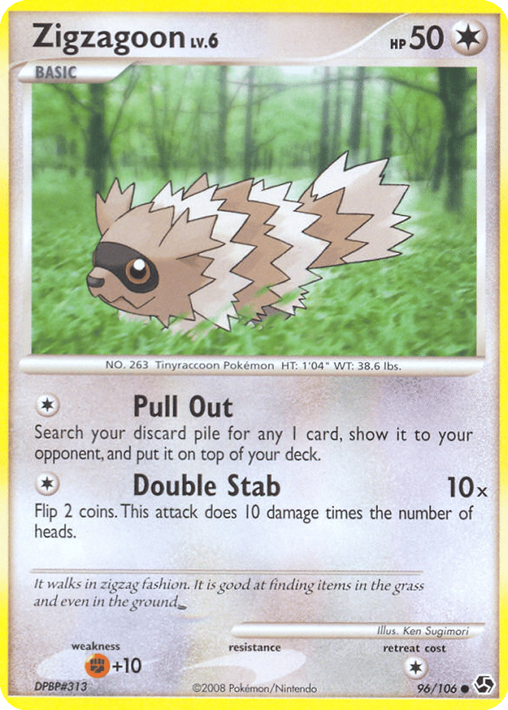 Zigzagoon Cards | Dex - for TCG Collectors