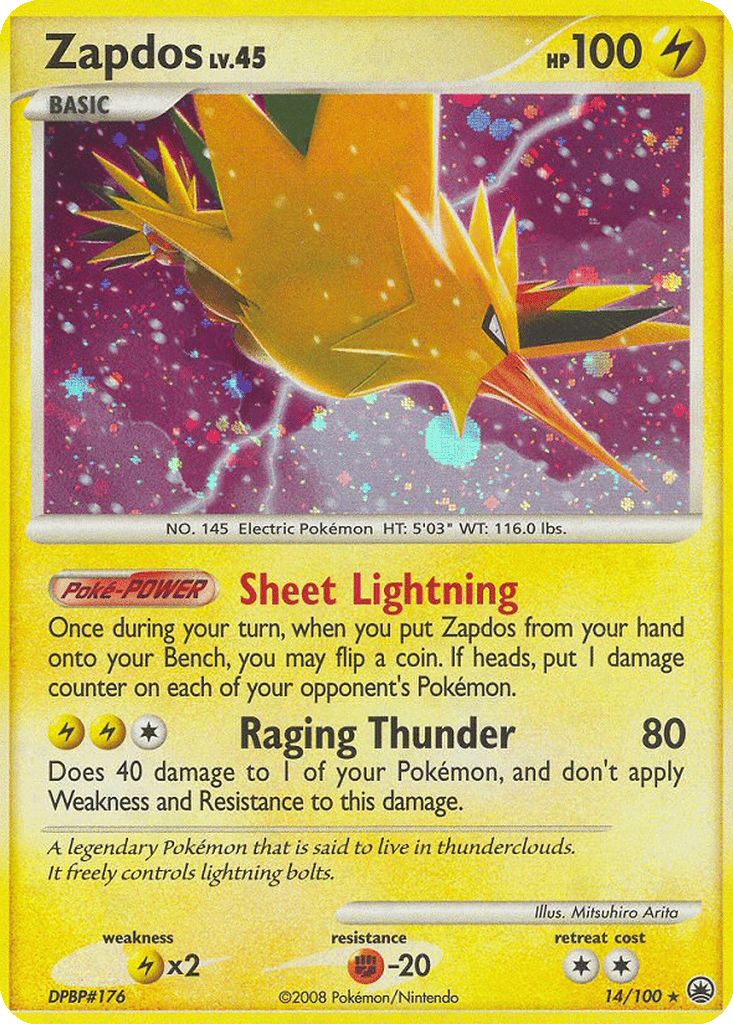 Zapdos card