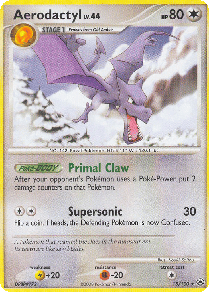 Aerodactyl card