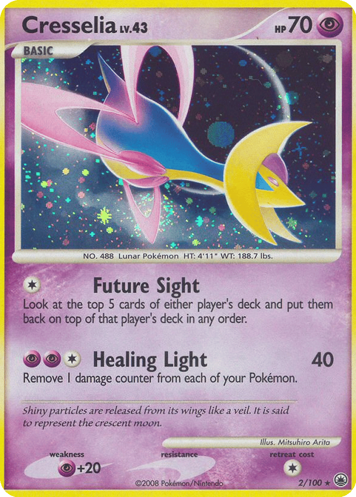 Cresselia card