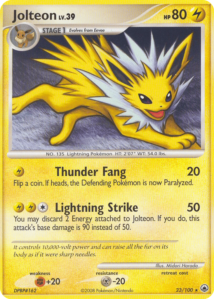 Jolteon card