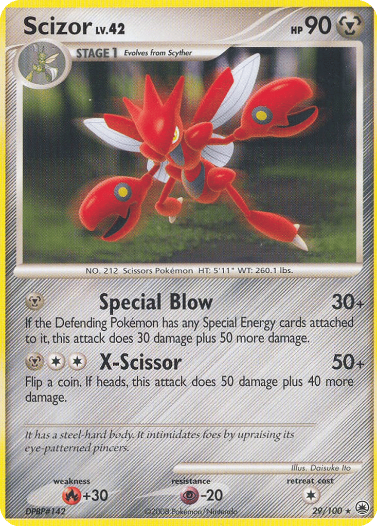 Scizor card